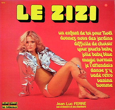 Jean-Luc Ferre - Le Zizi / Vanina album front cover vinyl record